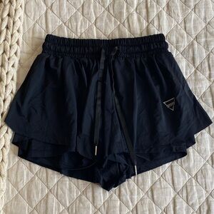 Black Women's Athletic Trendy Shorts
